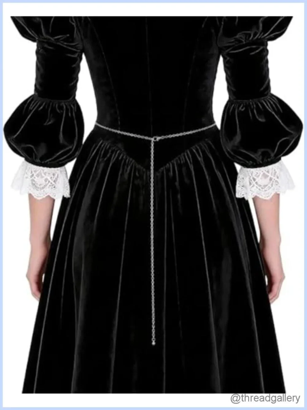 Metal Waist Chain Belt Medieval Renaissance Adjustable Costume Accessory